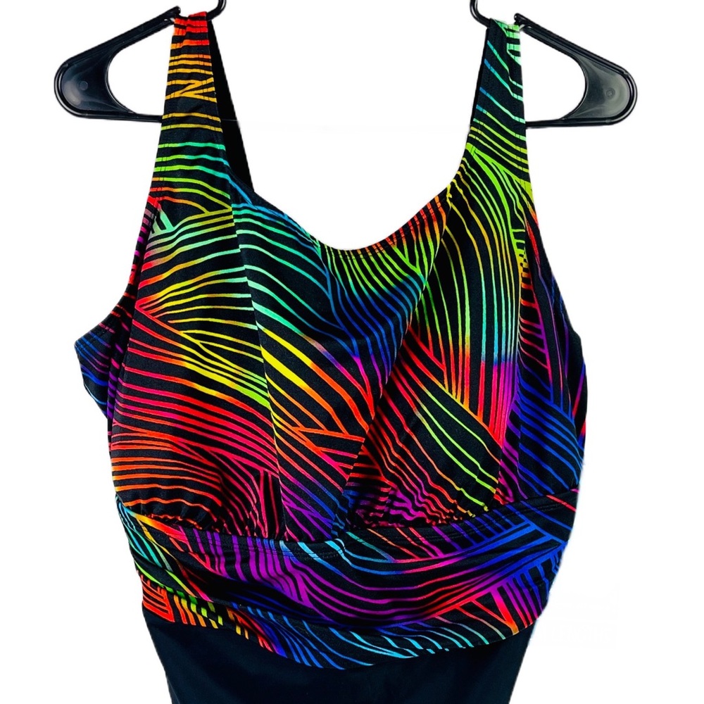 NWT One-Piece Swimsuit, Long Torso, Size 18